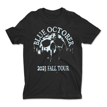 Skull Skyline Tour Tee (2023 Fall Tour) - Small Only