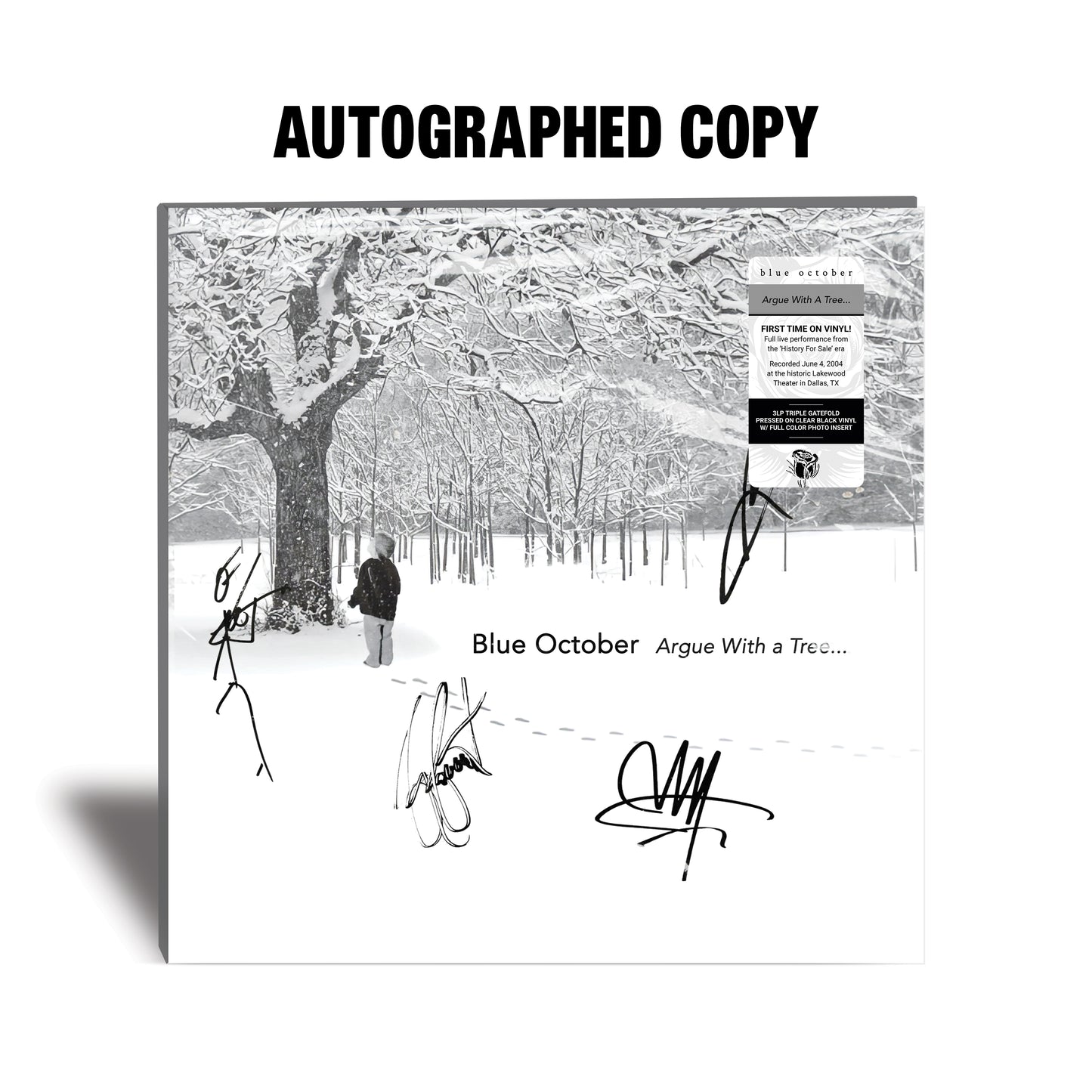 Autographed Argue With A Tree Vinyl
