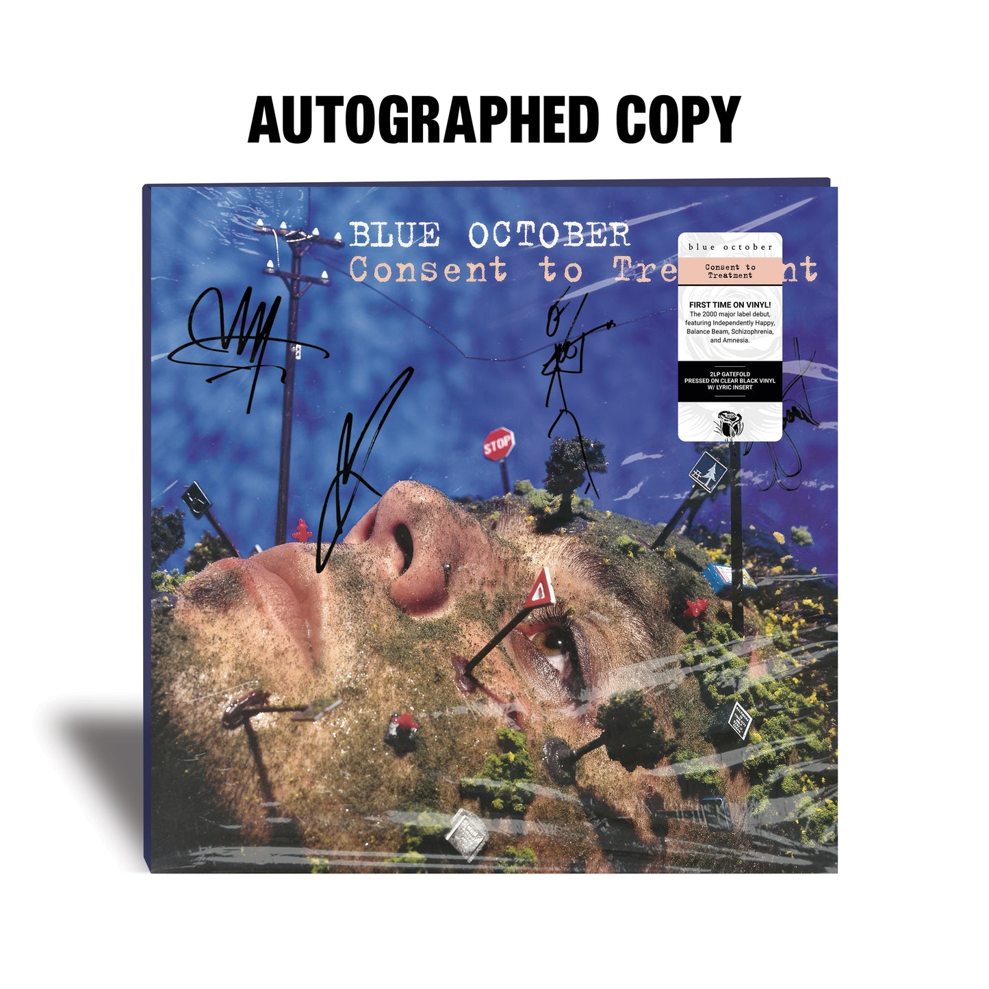 Autographed Consent To Treatment Vinyl