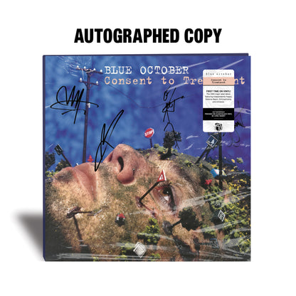 Autographed Consent To Treatment Vinyl