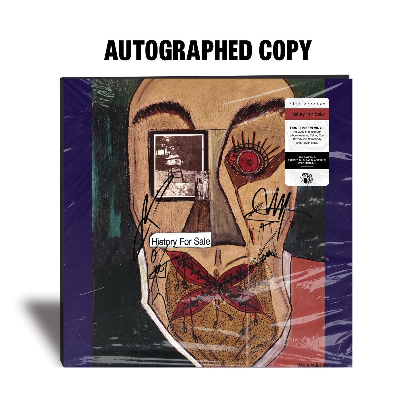 Autographed History For Sale Vinyl