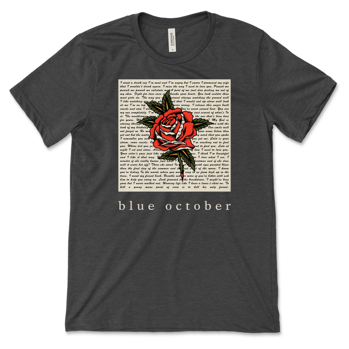 Rose Lyric Tee