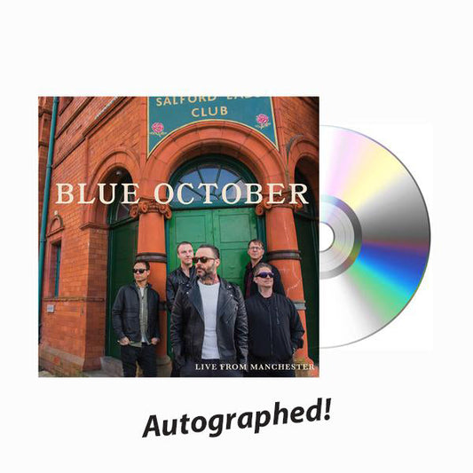 Live From Manchester CD - Autographed