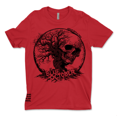 Blue October - AWAT Skull Tree Tee