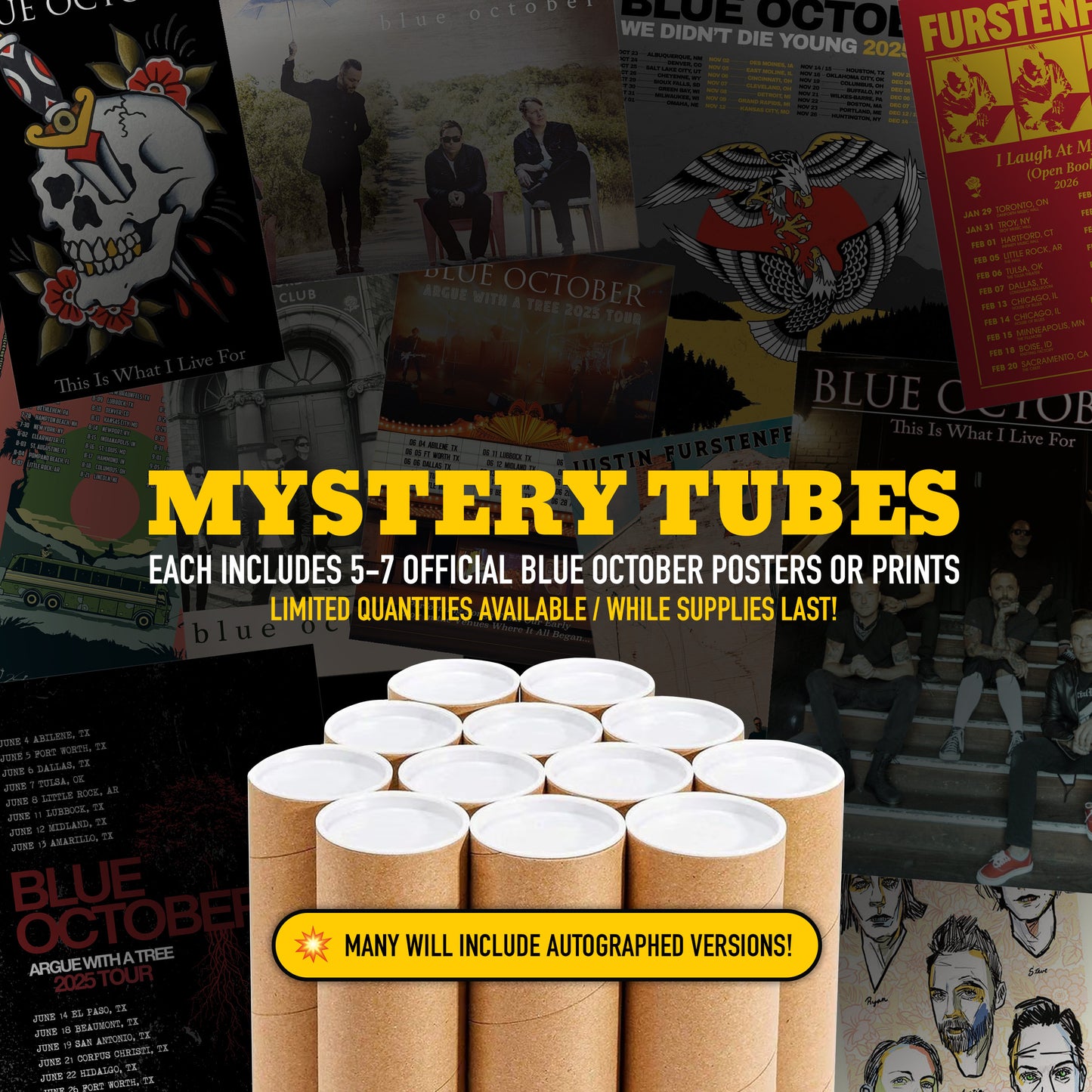 Mystery Poster Tubes