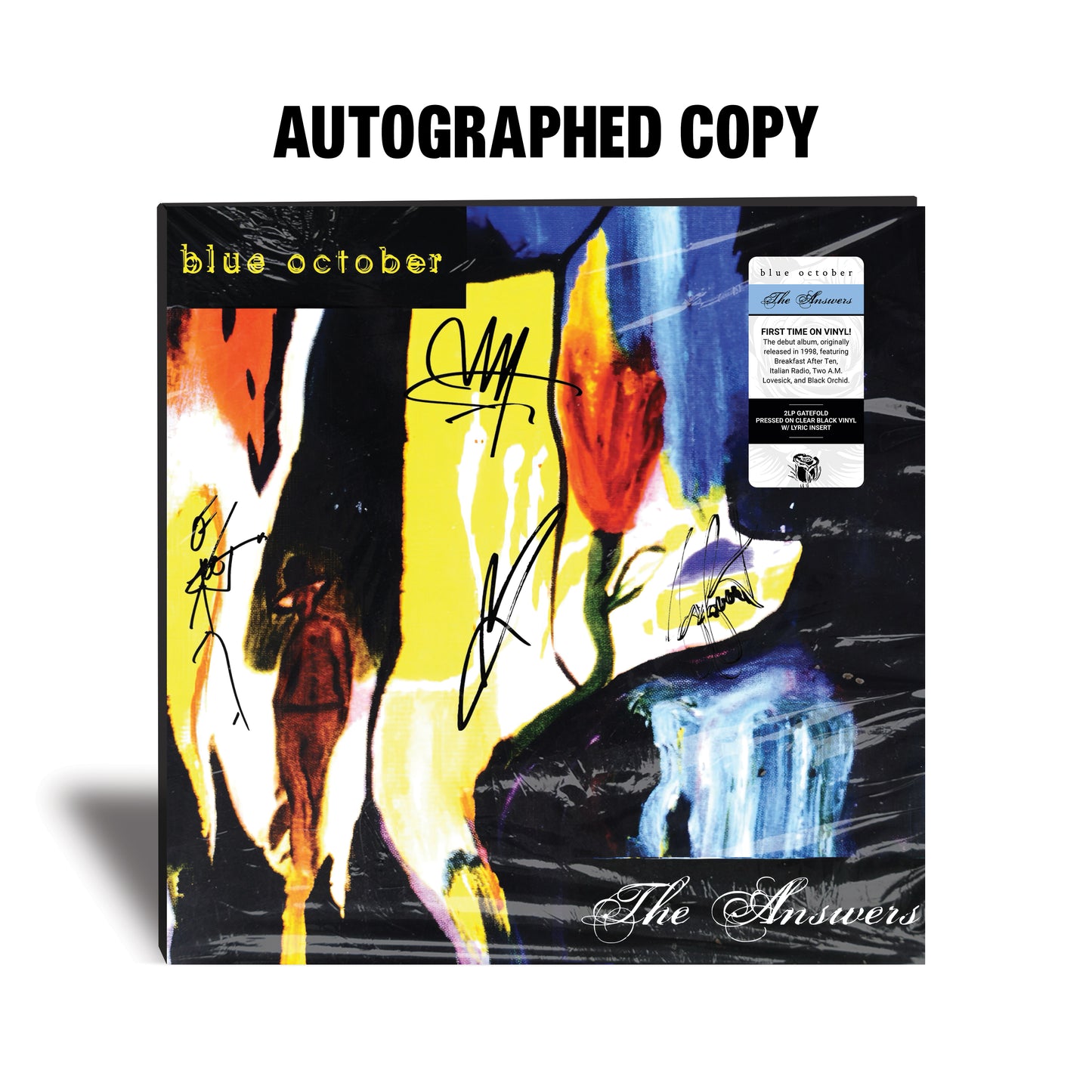 Autographed The Answers Vinyl
